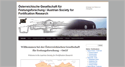 Desktop Screenshot of kuk-fortification.net